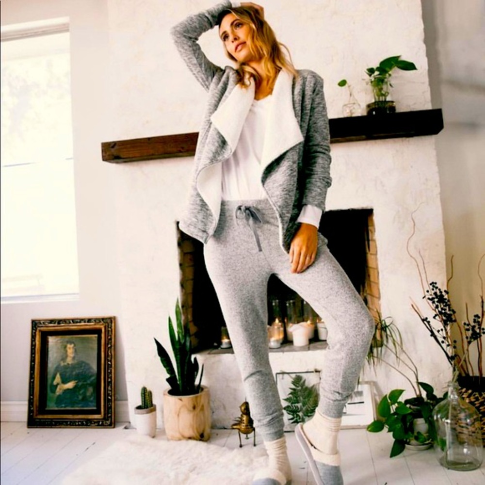 Z supply Sherpa open front cardigan
